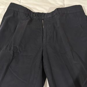 Burberry men’s cotton pants dark blue 34
